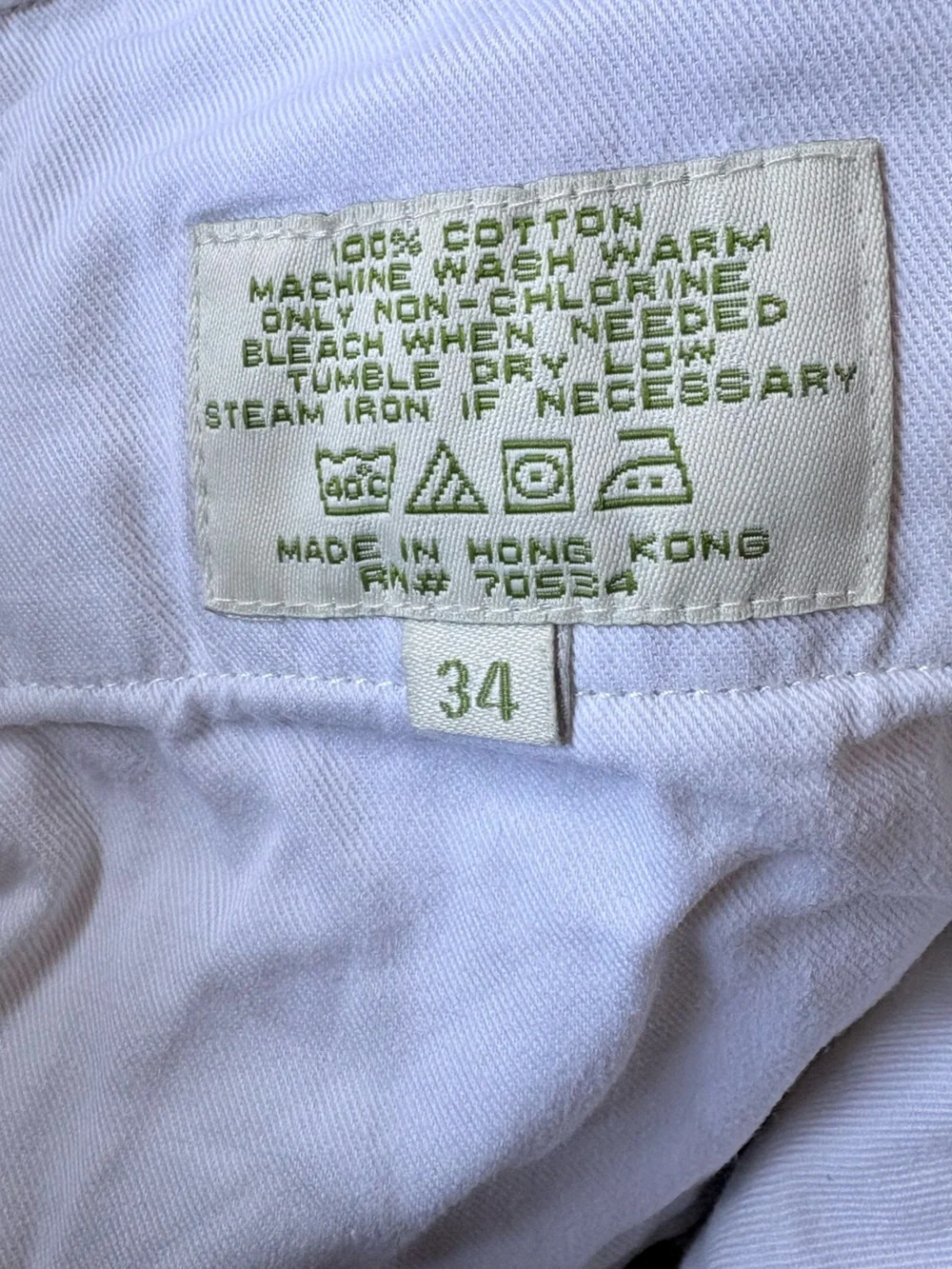 Men’s Orvis- Pants. Size 34x30